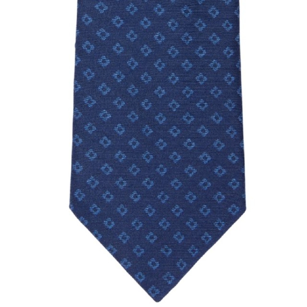 MSRP $70 Tommy Hilfiger Men's Clean Neat Tie Navy Size OSFA